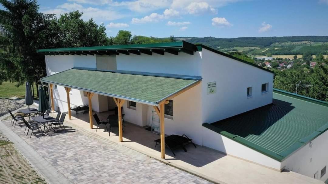 Borkúti Panzió és Apartman Balatonszárszó Esterno foto